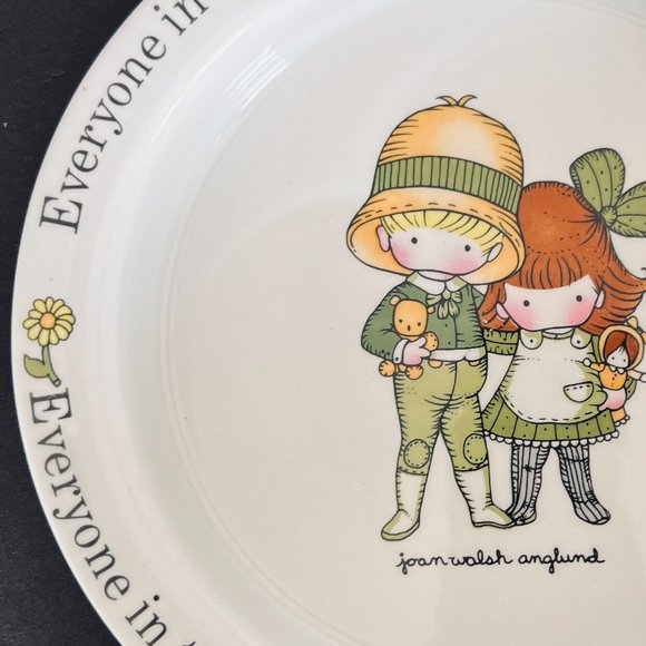 VINTAGE Joan Walsh Anglund Child's Bowl EUC - Picture 6 of 6